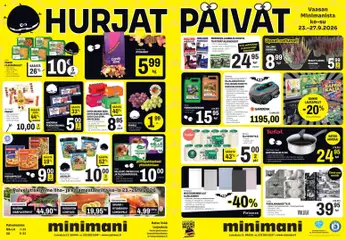 Kaupan Minimani Minimani tarjoukset Vaasa esikatselu, voimassa 23/09/2026
