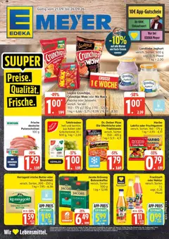 Vorschau von dem Prospekt des Geschäftes Edeka, gültig ab dem 21.09.2026