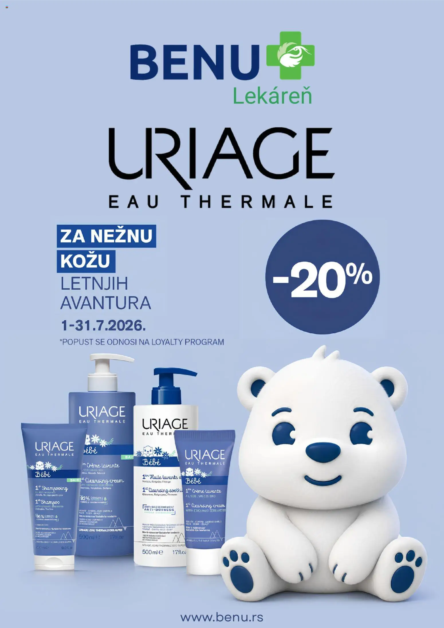 Pregled BENU kataloga - važi od 01.07.2026