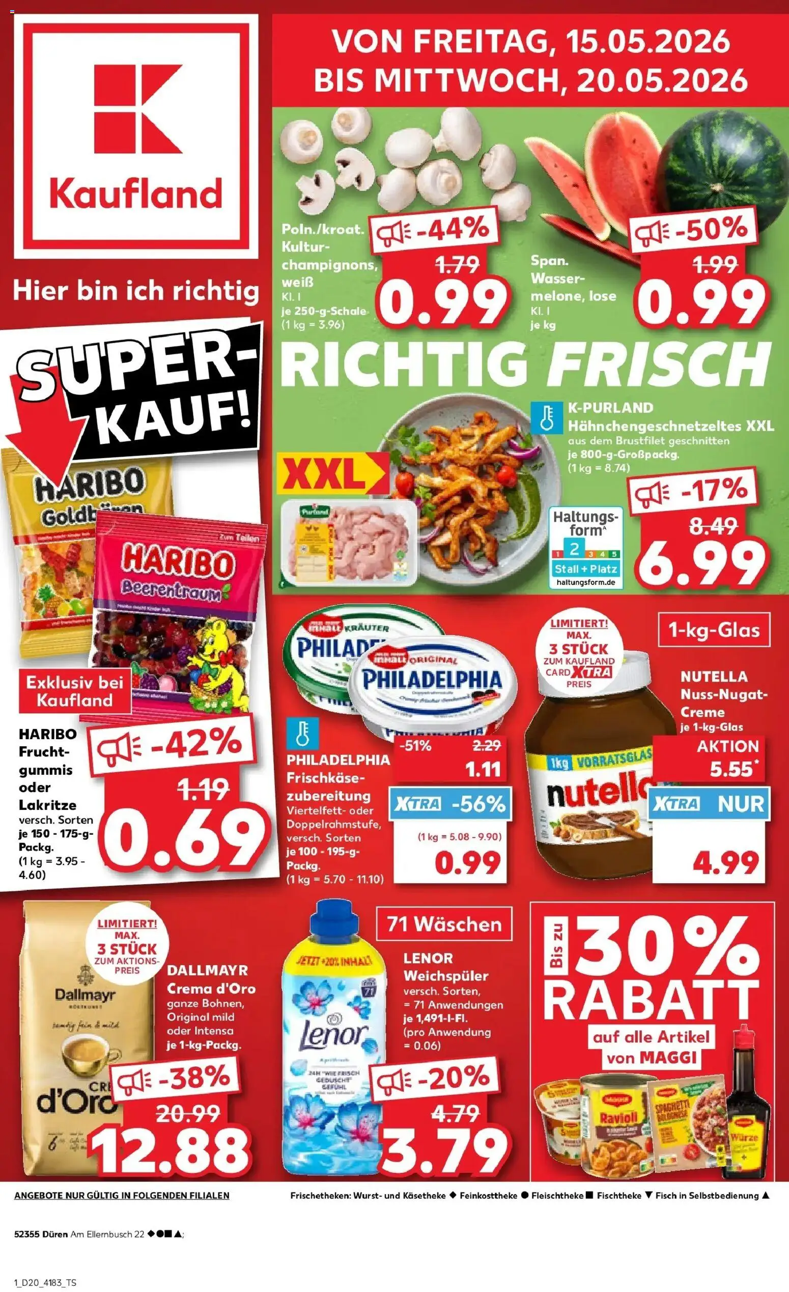 Vorschau von dem Prospekt des Geschäftes Kaufland, gültig ab dem 15.05.2026
