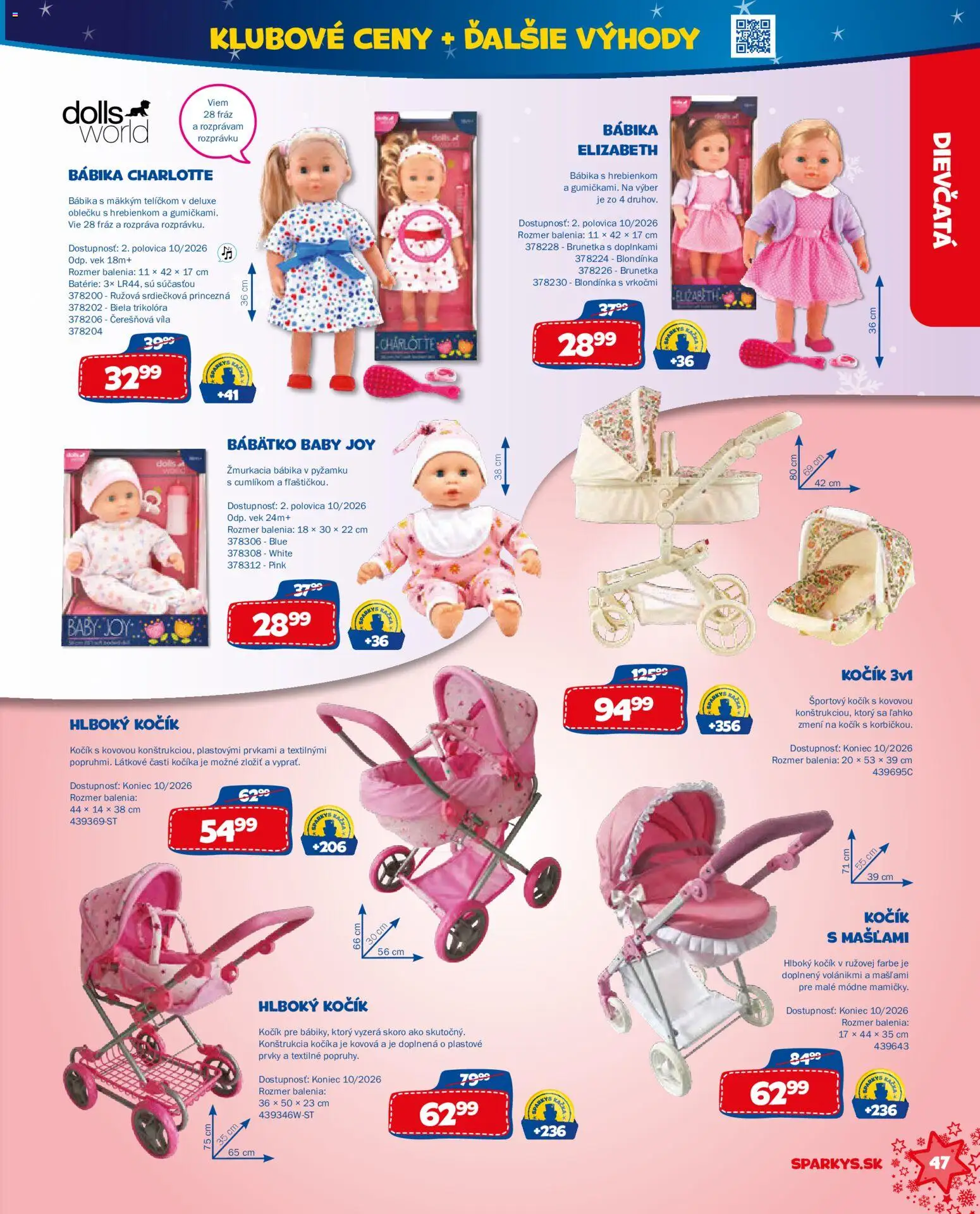 Náhľad ALLTOYS letáku platného od 06.10.2026 - Batérie, Bábika