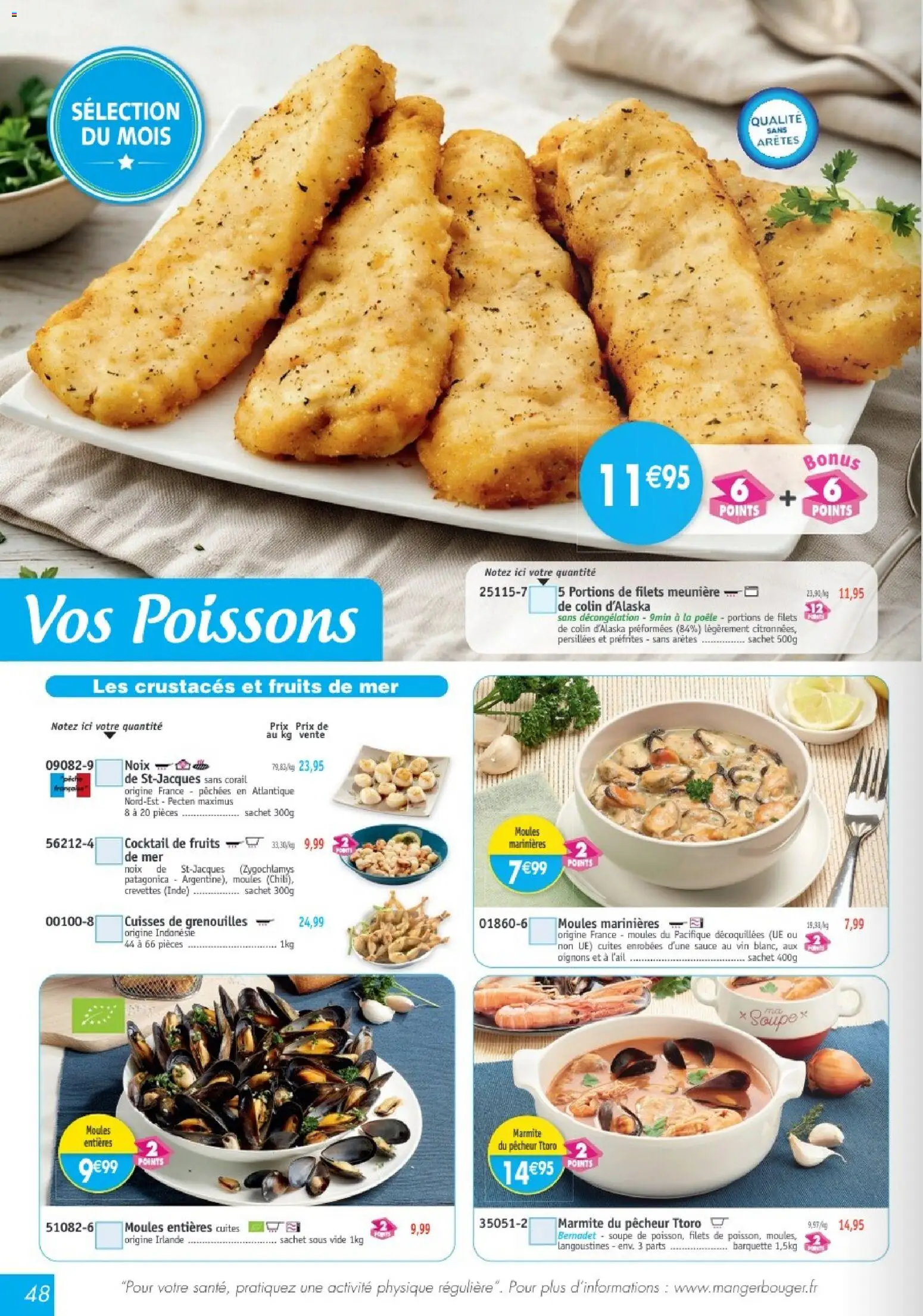 Prévisualisation de Maximo catalogue du magasin Maximo formulaire valide 26/10/2026 - Poissons, Poêle, Fruits de mer, Noix, Soupe, Marmite, Crevettes, Moules du pacifique