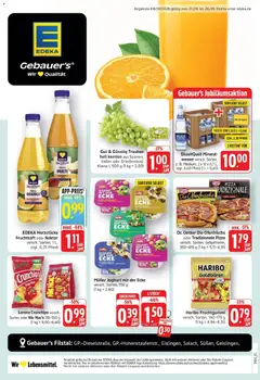Vorschau von dem Prospekt des Geschäftes Edeka, gültig ab dem 21.09.2026