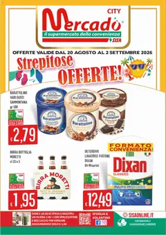 Anteprima dell'opuscolo SISA volantino Mercadò City dal negozio SISA valido da 20/08/2026