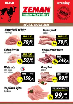 Náhled nabídky: Prodejny Zeman Prodejny Zeman leták platný od 25.05.2026