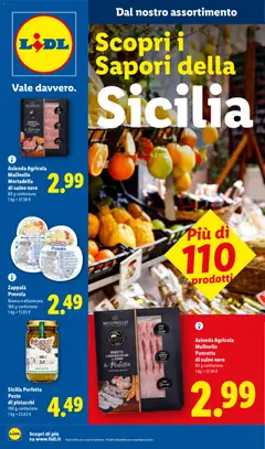 Anteprima dell'opuscolo Lidl volantino Sicilia dal negozio Lidl valido da 28/05/2026