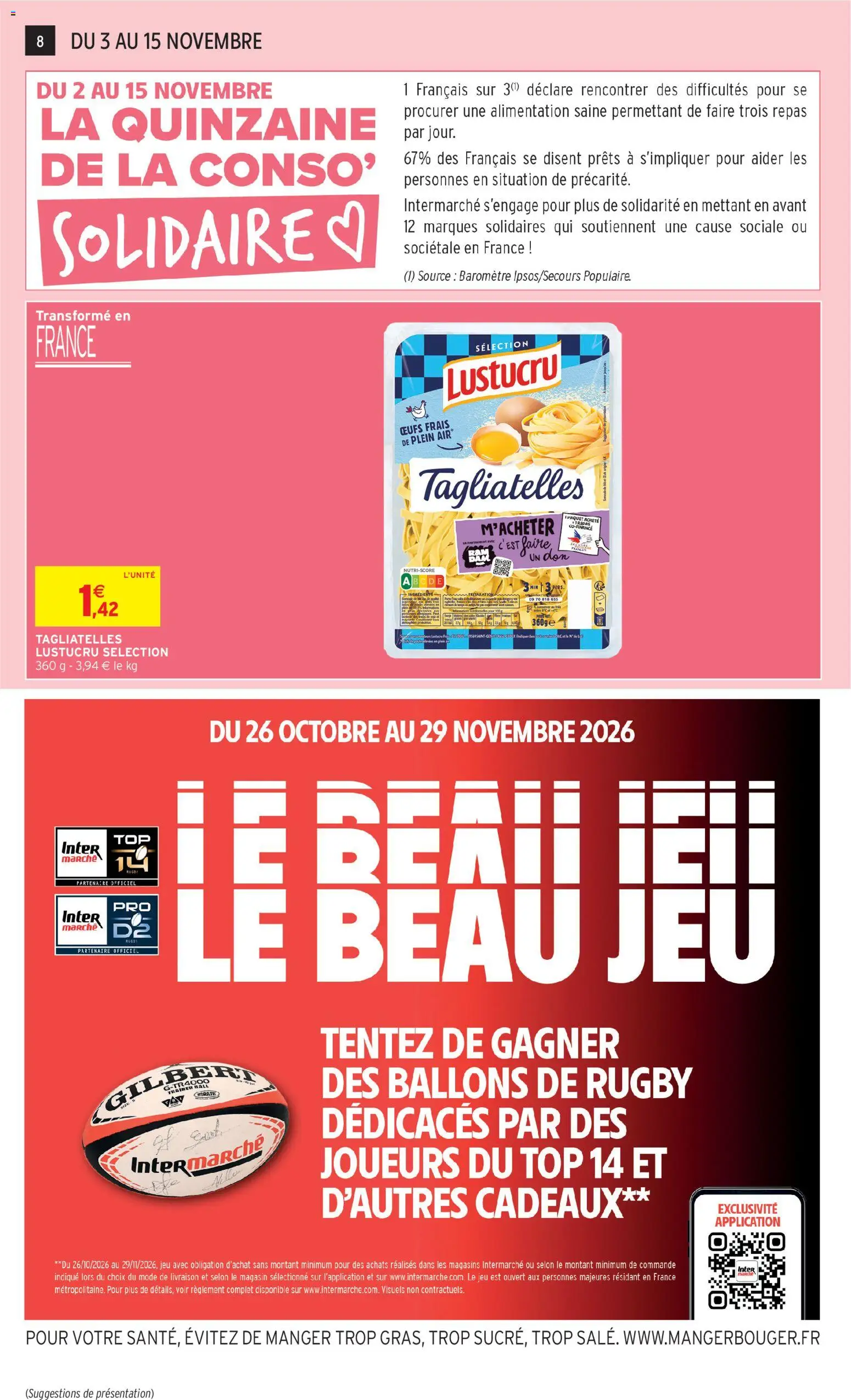Prévisualisation de Intermarché catalogue du magasin Intermarché formulaire valide 03/11/2026