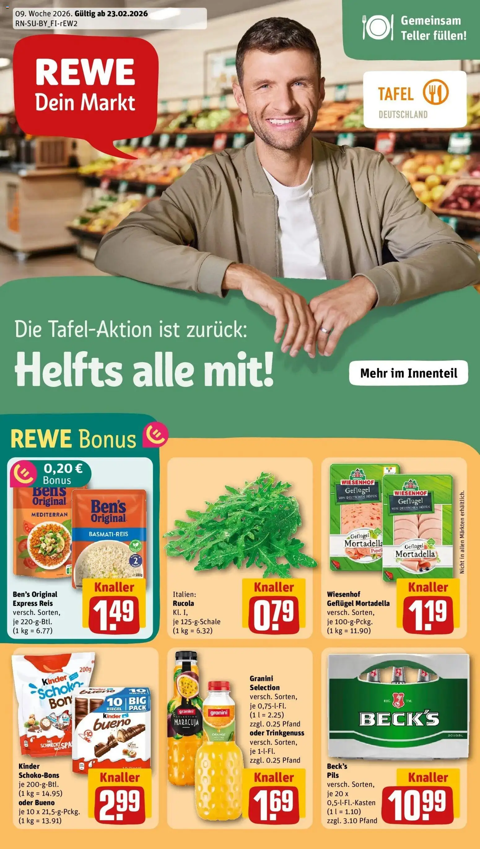 REWE Prospekt ab 22.02.2026 nächste Woche - Prospekt Passau