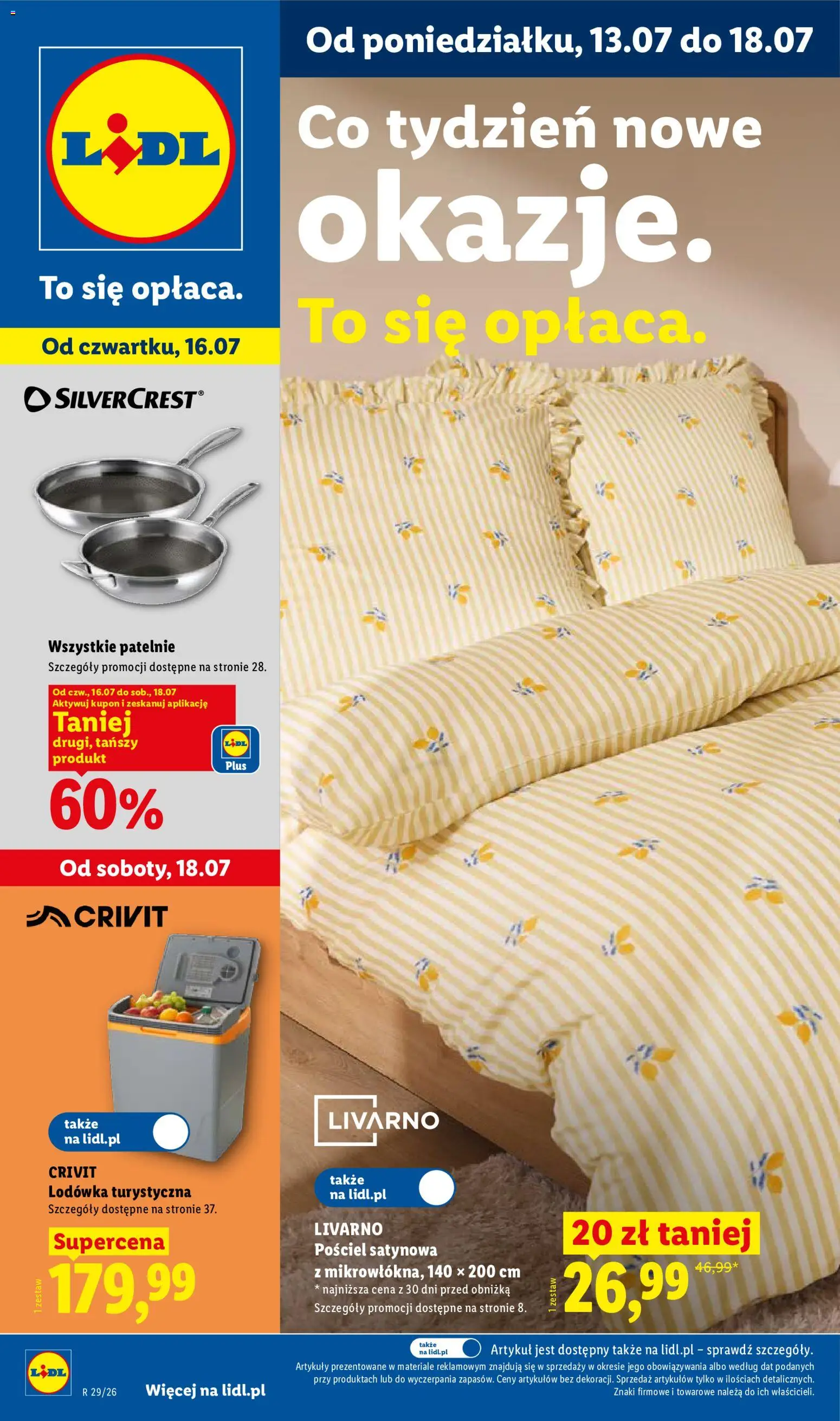 Pogląd gazetki "Lidl Katalog" ze sklepu Lidl ważnej od 13.07.2026