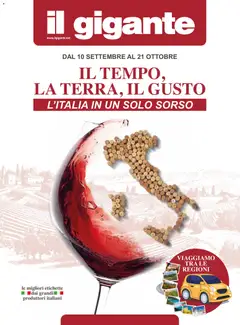 Anteprima dell'opuscolo Il Gigante volantino Vino dal negozio Il Gigante valido da 10/09/2026