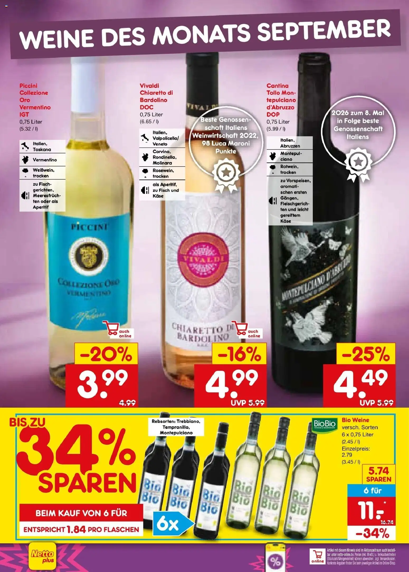 Vorschau von dem Prospekt des Geschäftes Netto Marken-Discount, gültig ab dem 07.09.2026 - Käse, Fisch