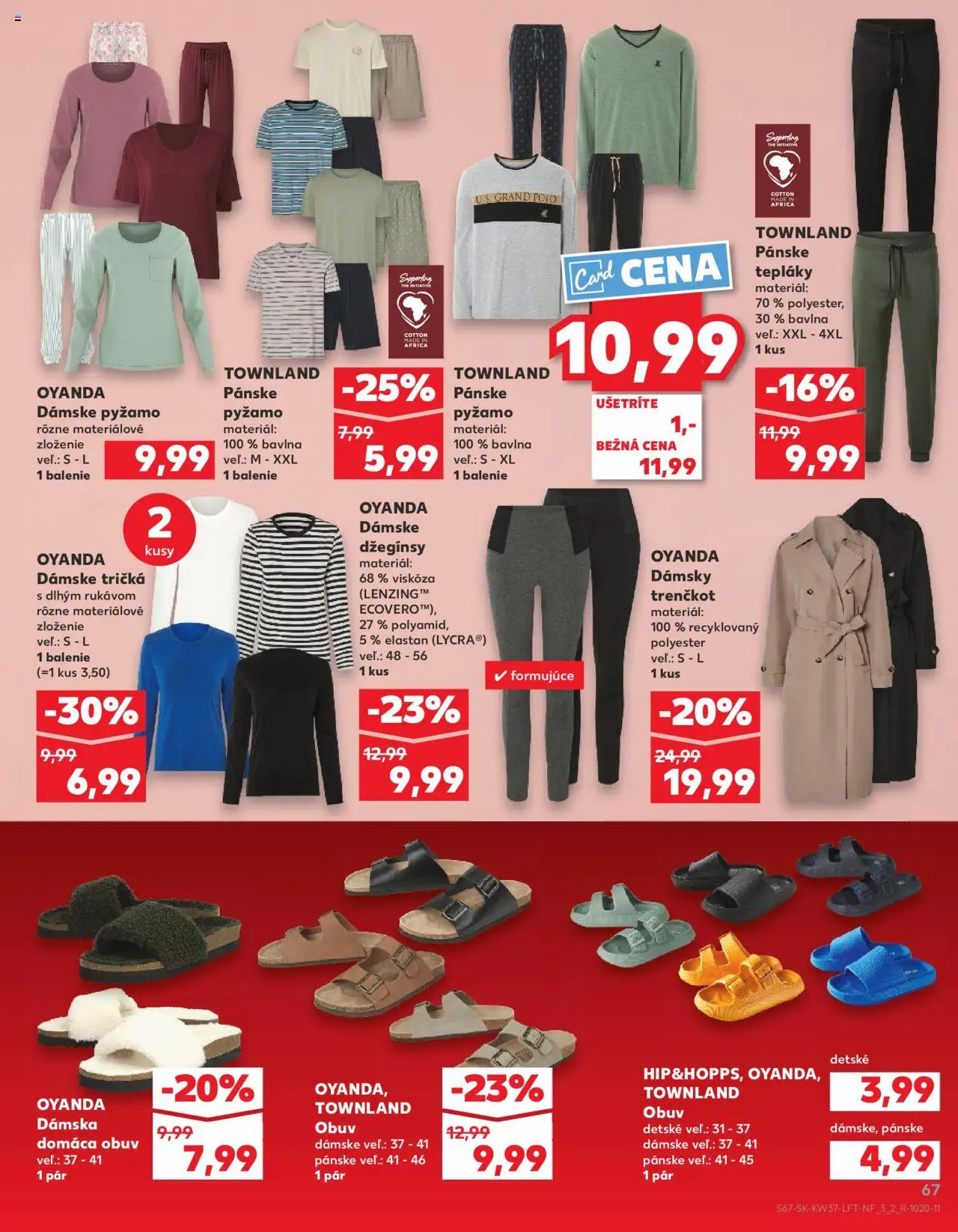 Náhľad Kaufland letáku platného od 11.09.2025 - Pyžamo