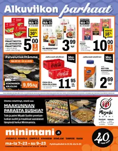 Kaupan Minimani Minimani tarjoukset esikatselu, voimassa 26/10/2026