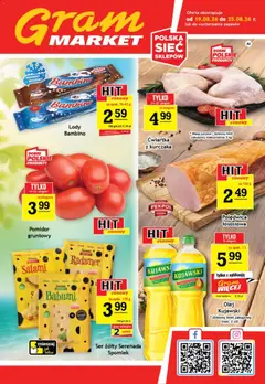 Pogląd gazetki "Gram Market gazetka" ze sklepu Gram Market ważnej od 19.08.2026