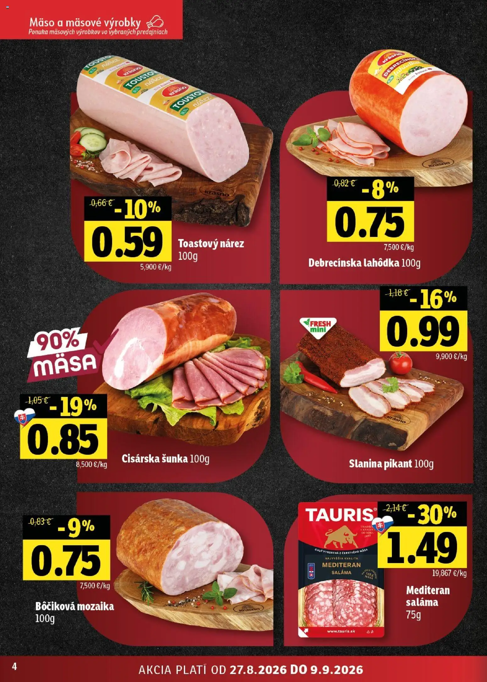 Náhľad Fresh letáku platného od 27.08.2026