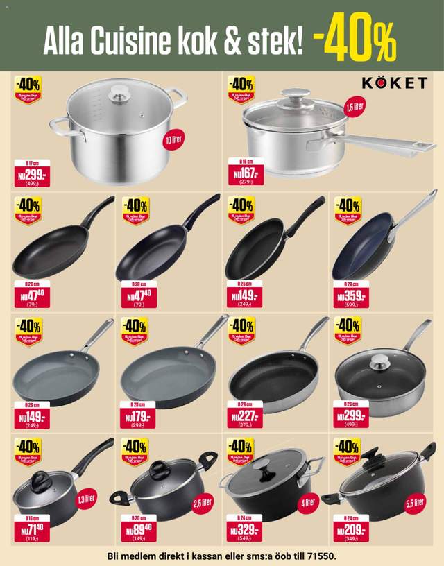 Nytt ÖoB reklamblad från 13/07