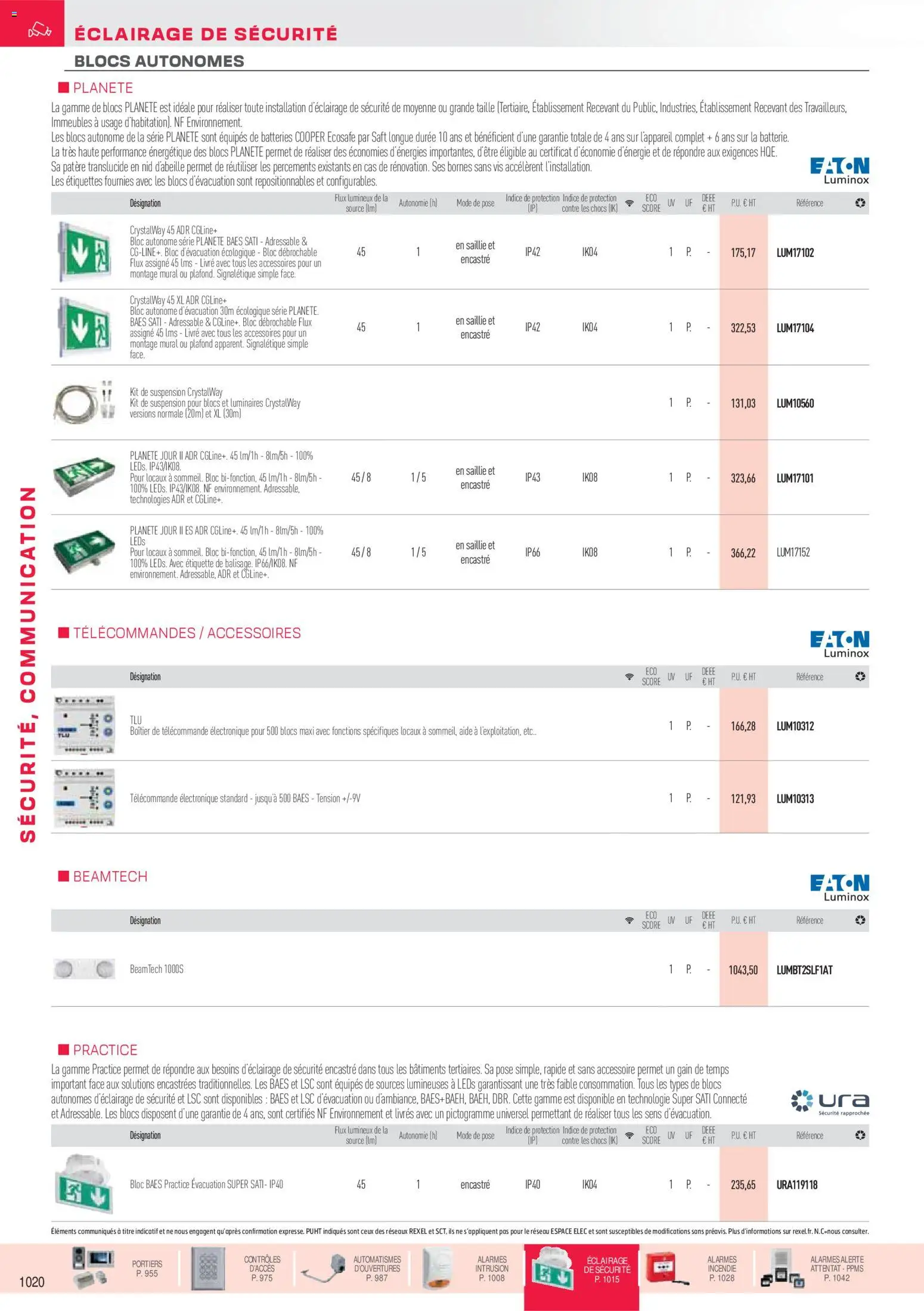 Prévisualisation de Brochure sécurité, communication du magasin Rexel formulaire valide 18/11/2025 - Livre, Batterie, Télécommande, Suspension, Étiquette, Livres, Éclairage