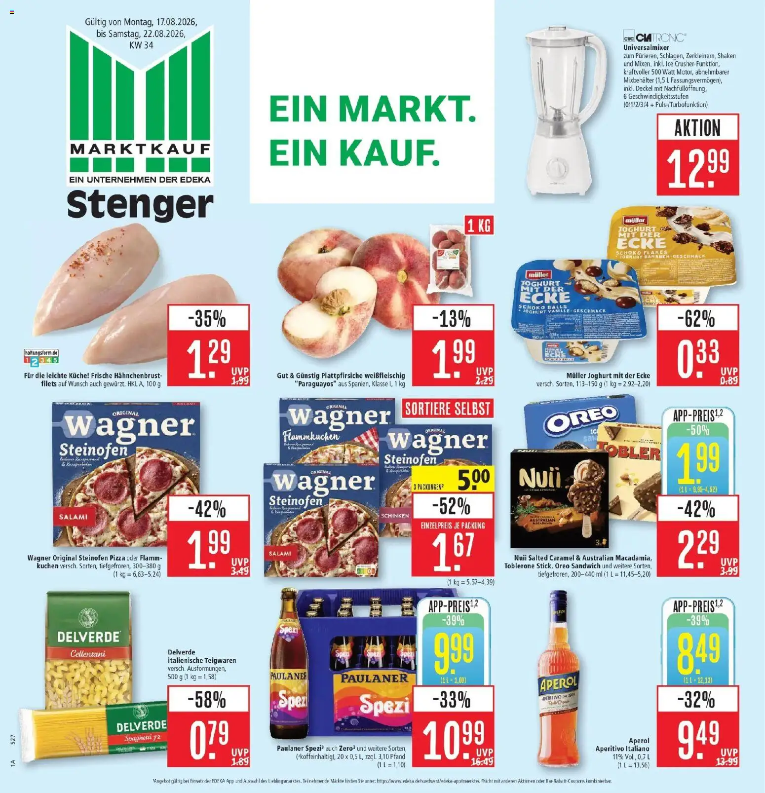 Vorschau von dem Prospekt des Geschäftes Marktkauf, gültig ab dem 17.08.2026