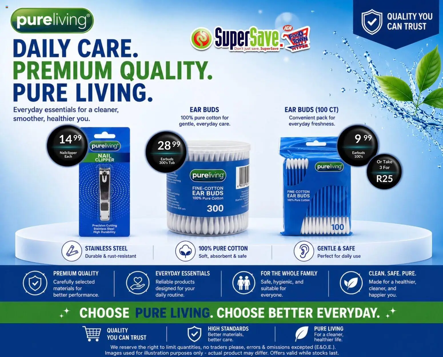 Preview of Super Save flyer valid from 25/06/2026 - Earbuds