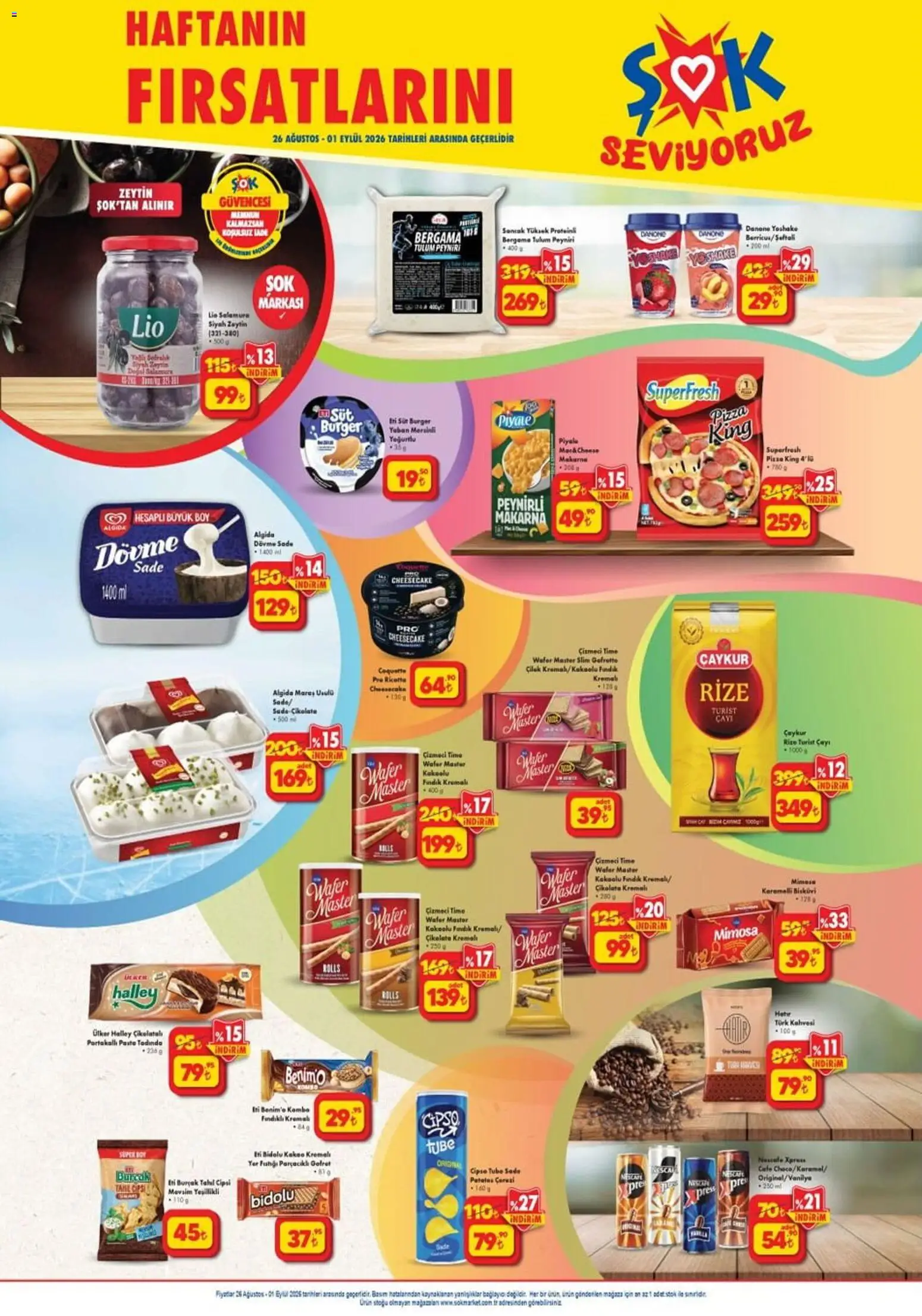 Şok Market Şok Market Katalog 26.08.2026 - Broşürünün önizlemesi
