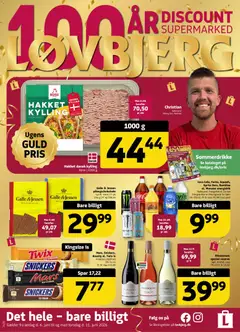 Eksempel på tilbudsavis Løvbjerg - Tilbudsavis uge 24 fra butik Løvbjerg gyldig fra 06/06/2026