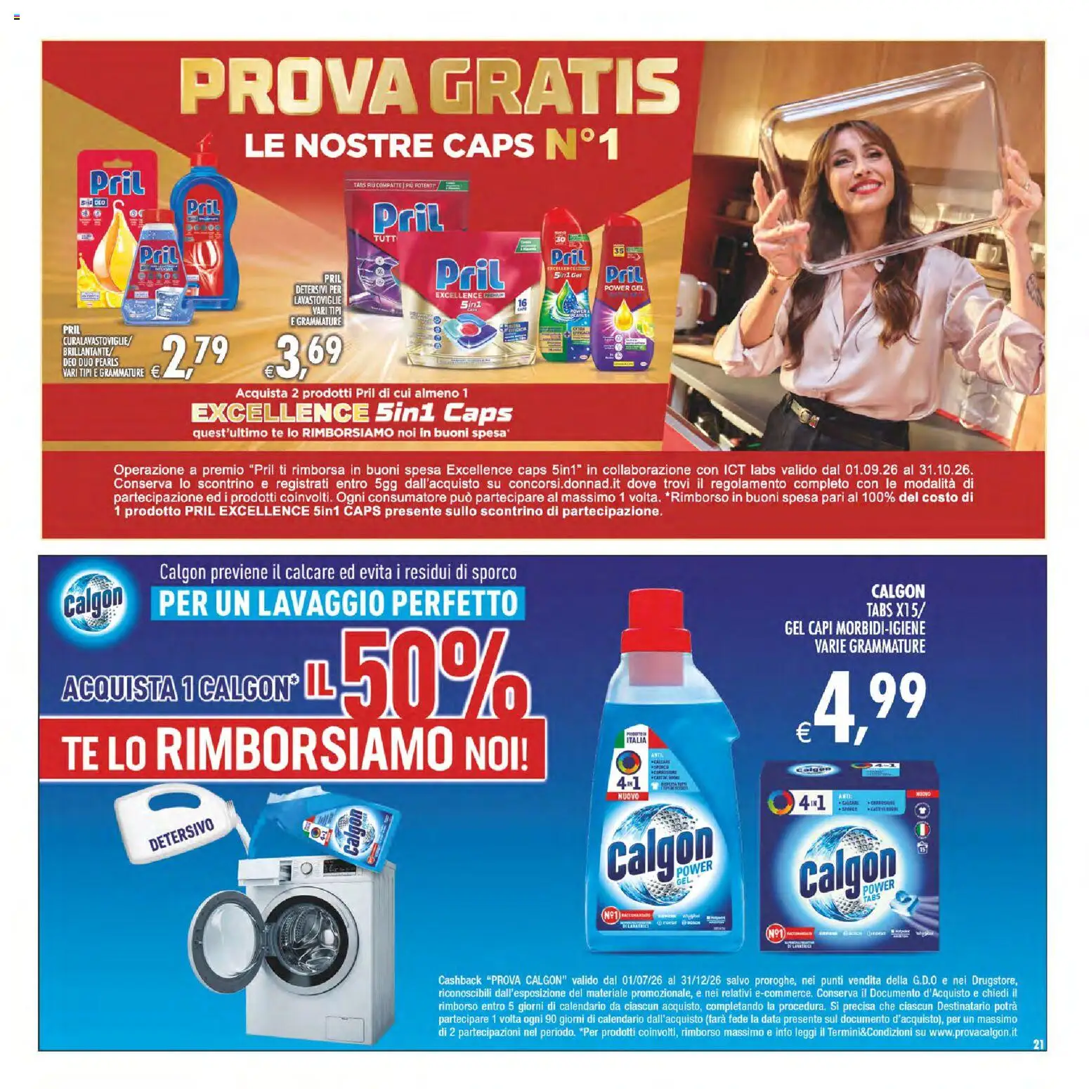 Anteprima dell'opuscolo Decò volantino Maxistore, Supermercati Lipari dal negozio Decò valido da 01/09/2026 - Lavastoviglie, Data, Tè