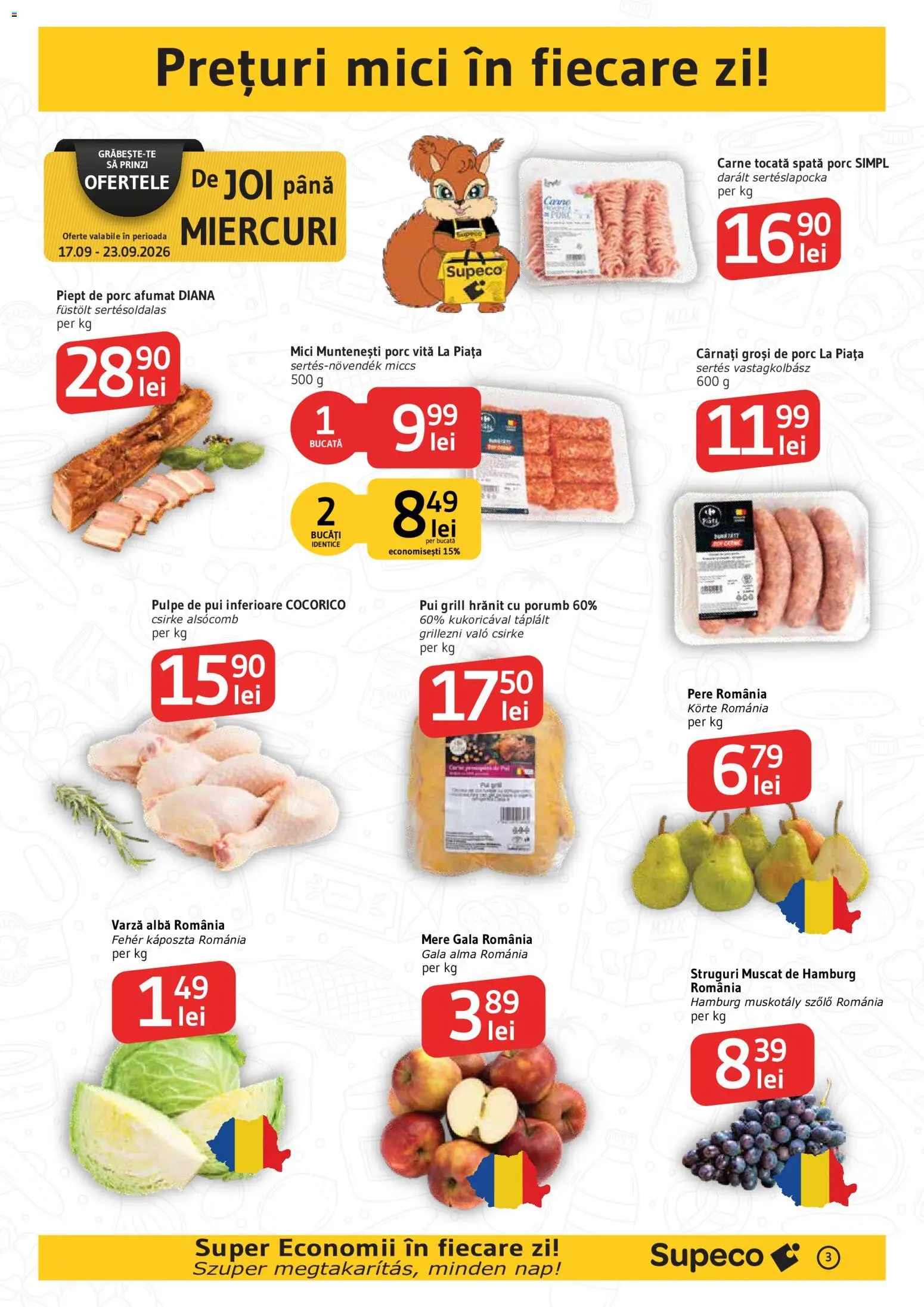 Previzualizarea de cataloage: Supeco Supeco Catalog Bilingv valabil de la 17.09.2026