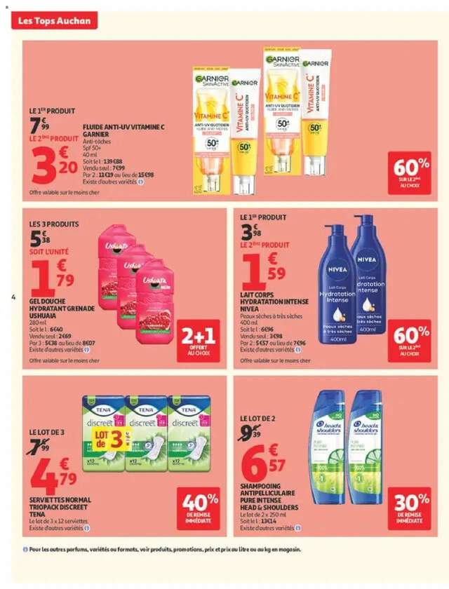 Nouveau catalogue Auchan à partir du 04/08