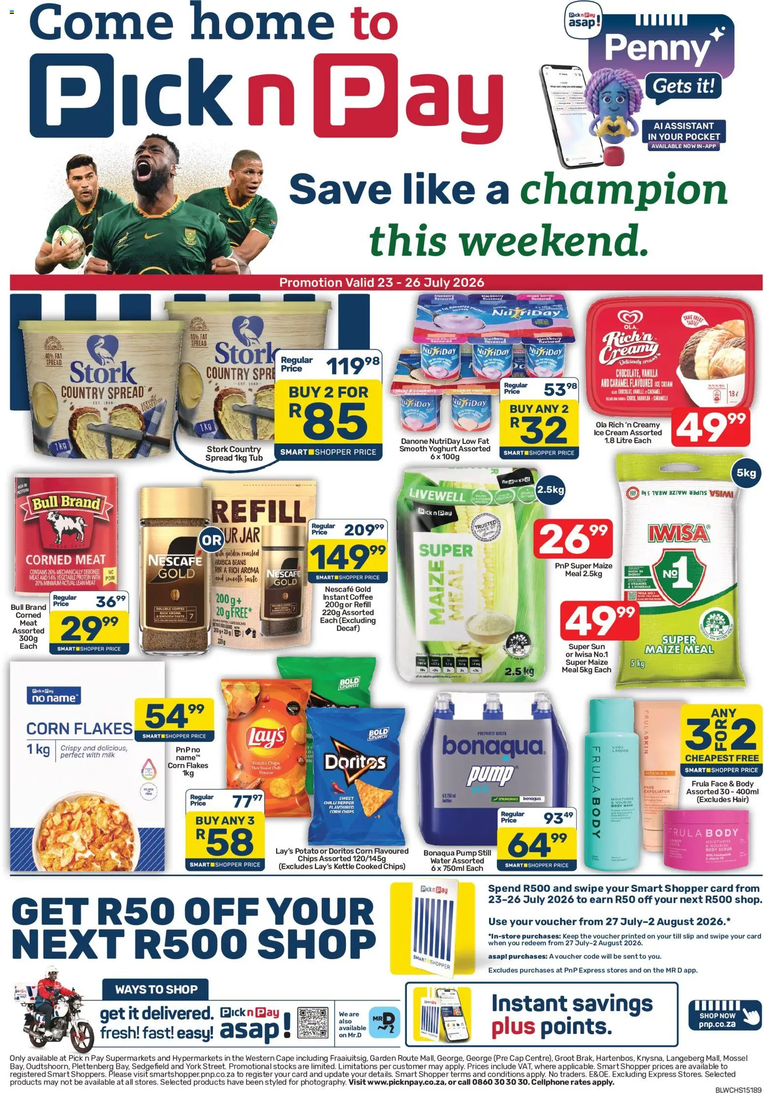 Preview of Pick n Pay flyer valid from 23/07/2026