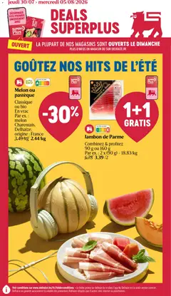 Voorbeeld van Delhaize folder semaine 31 van winkel Delhaize geldig vanaf 30/07/2026