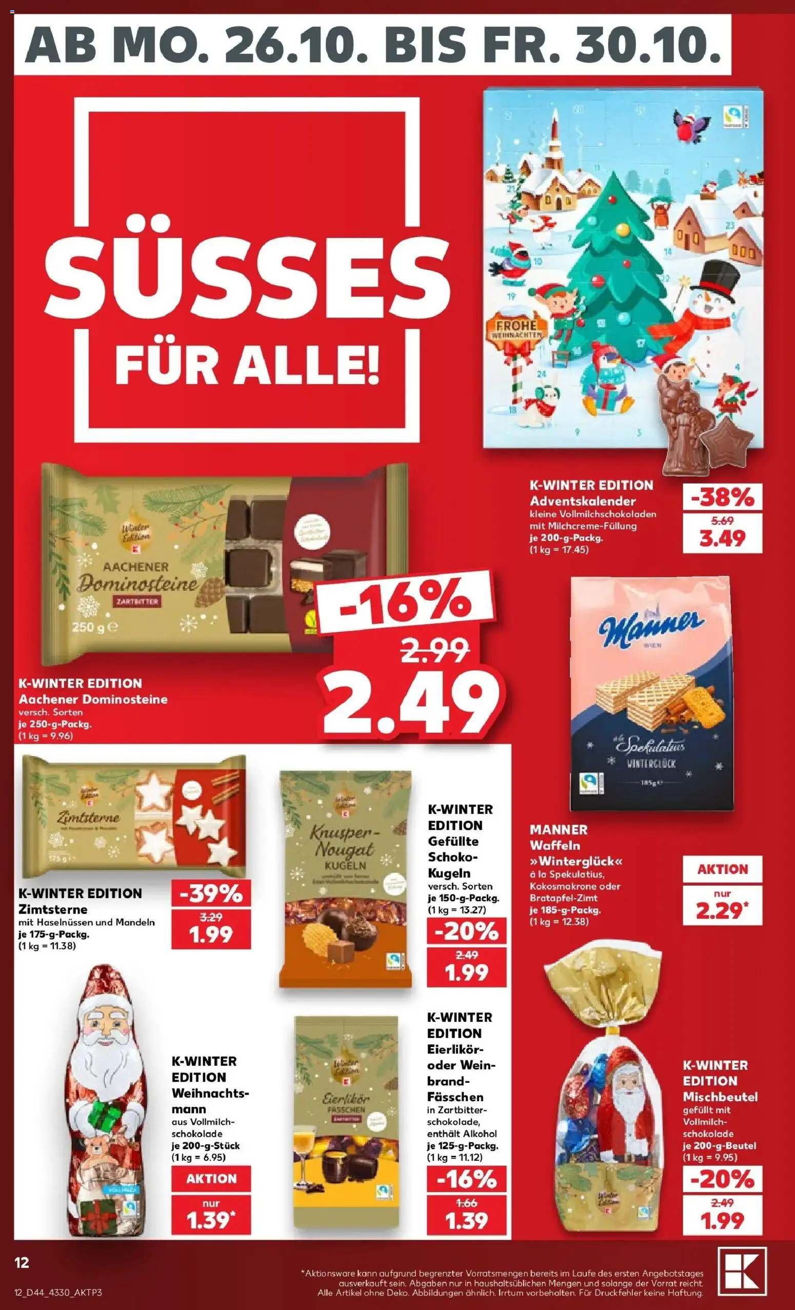 Vorschau von dem Prospekt des Geschäftes Kaufland, gültig ab dem 26.10.2026