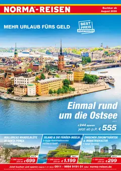 Vorschau von dem Prospekt des Geschäftes Norma, gültig ab dem 01.08.2026