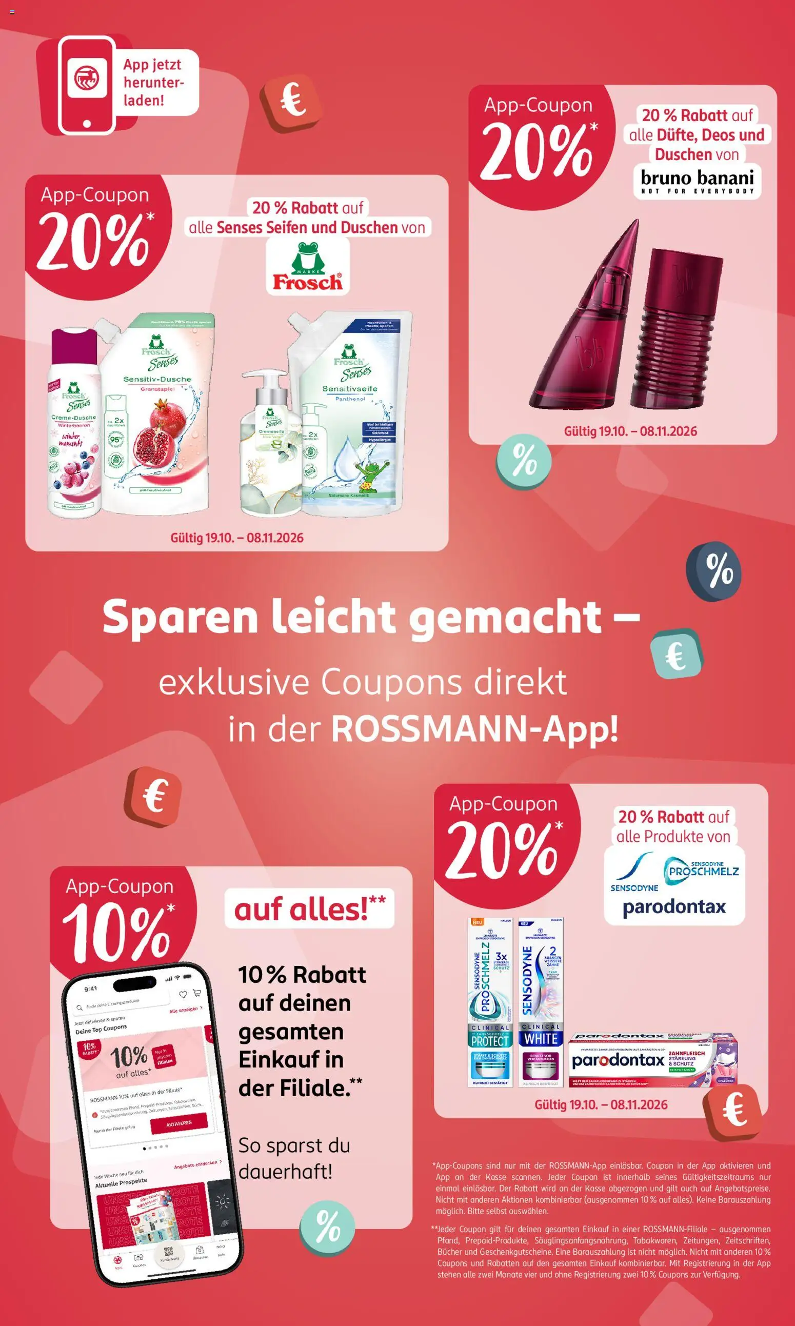 Vorschau von dem Prospekt des Geschäftes Rossmann, gültig ab dem 26.10.2026