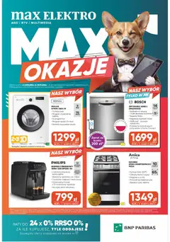 Pogląd gazetki "Max elektro gazetka" ze sklepu Max elektro ważnej od 27.08.2026