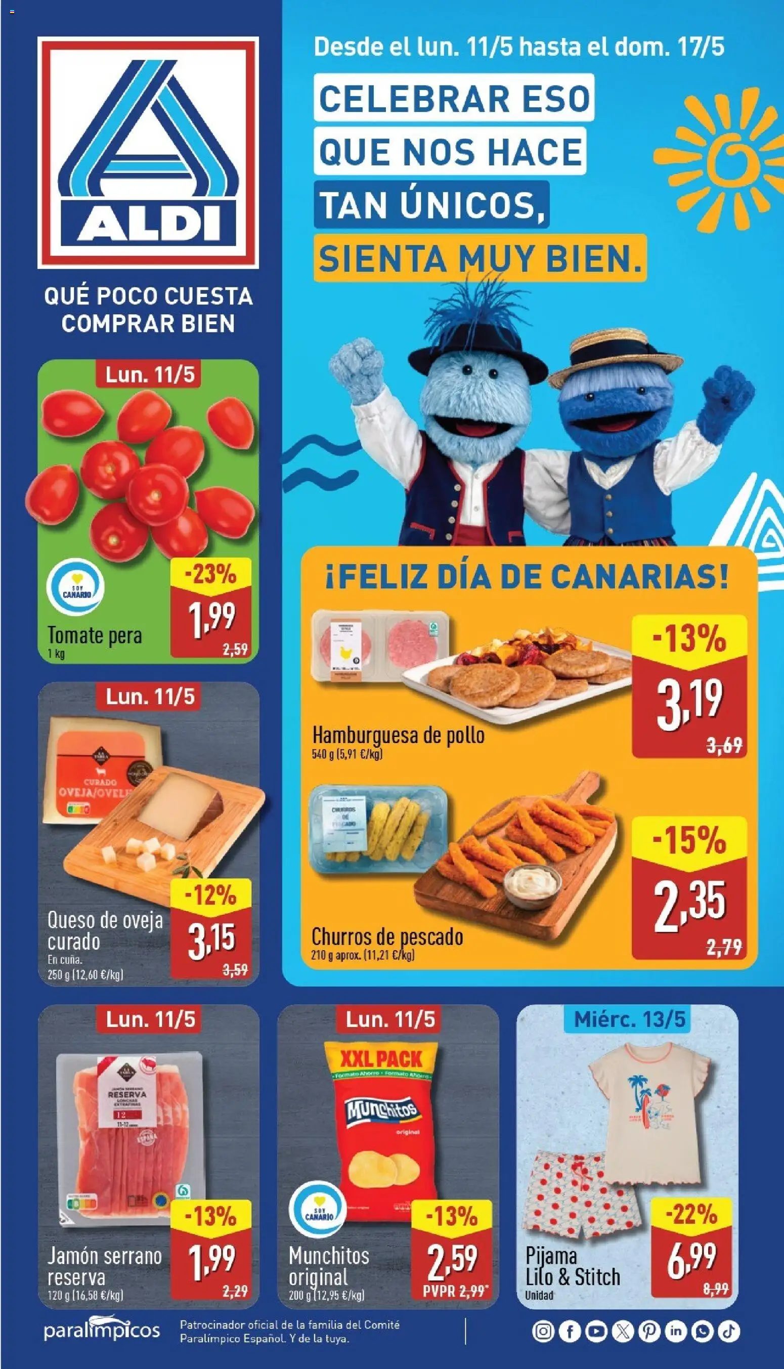 Vista previa del folleto de la tienda Aldi válido desde el 11/05/2026 