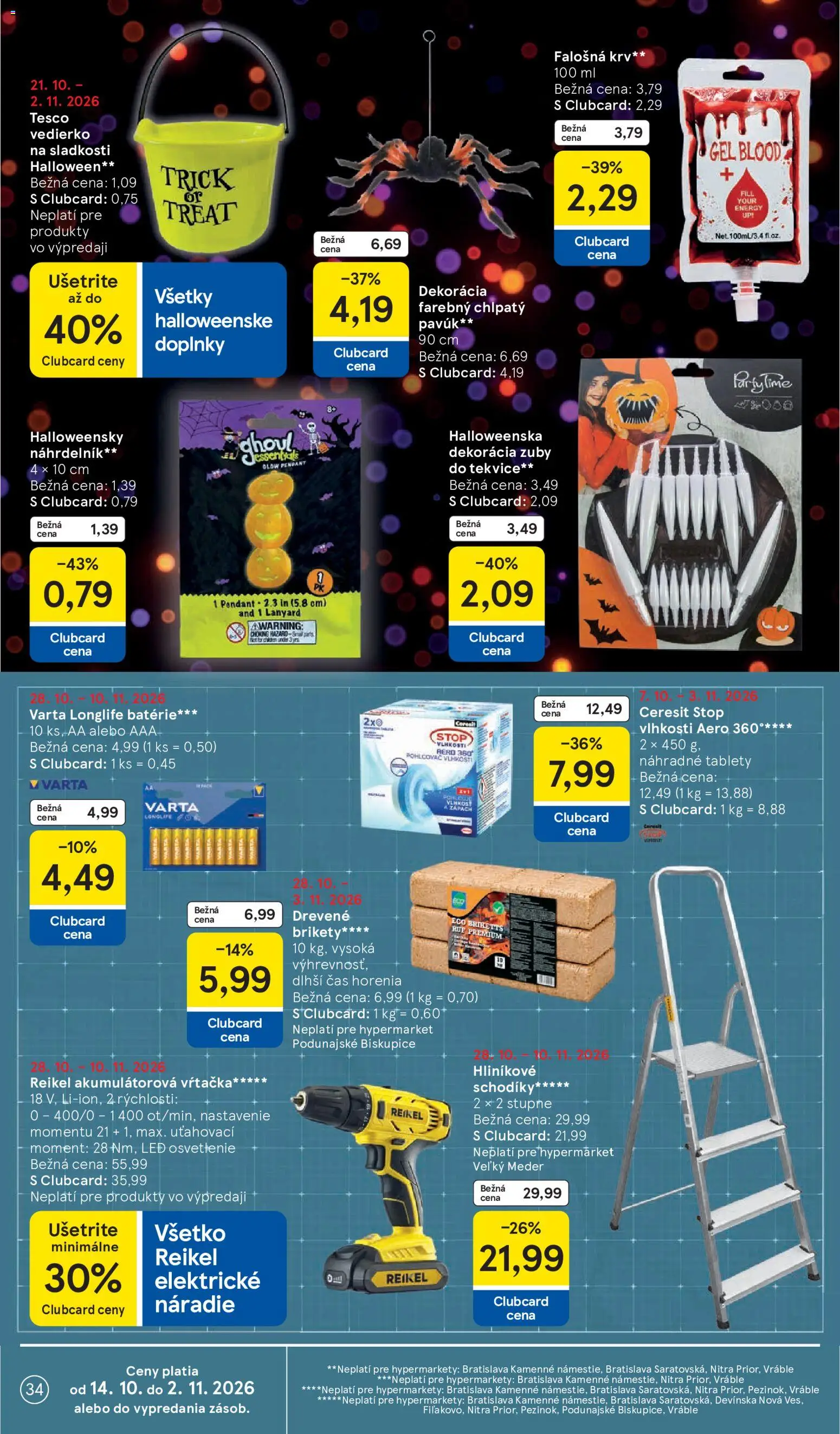 Náhľad Tesco letáku platného od 28.10.2026