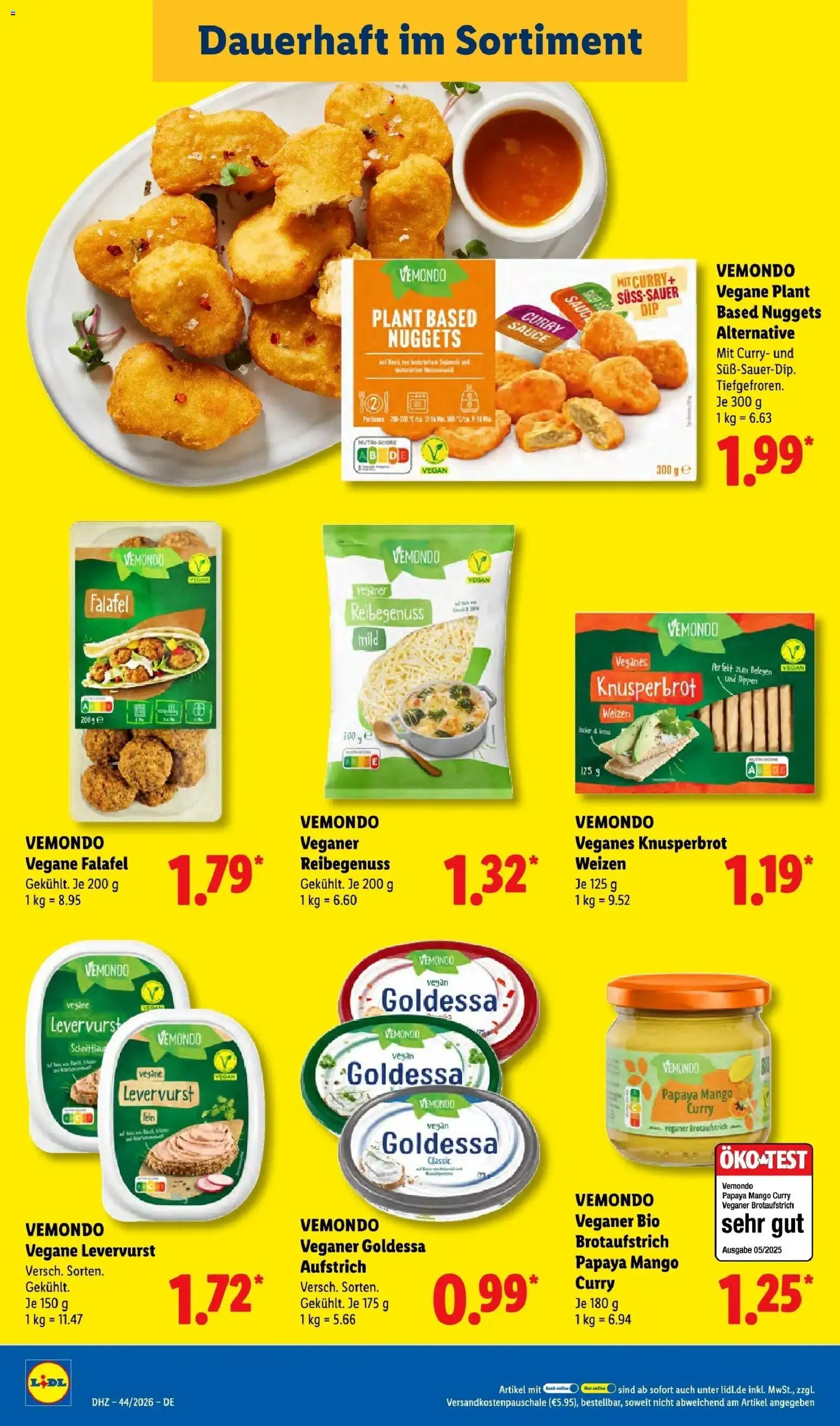 Vorschau von dem Prospekt des Geschäftes Lidl, gültig ab dem 26.10.2026 - Mango