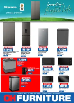 Preview of OK Furniture flyer valid from 27/05/2026