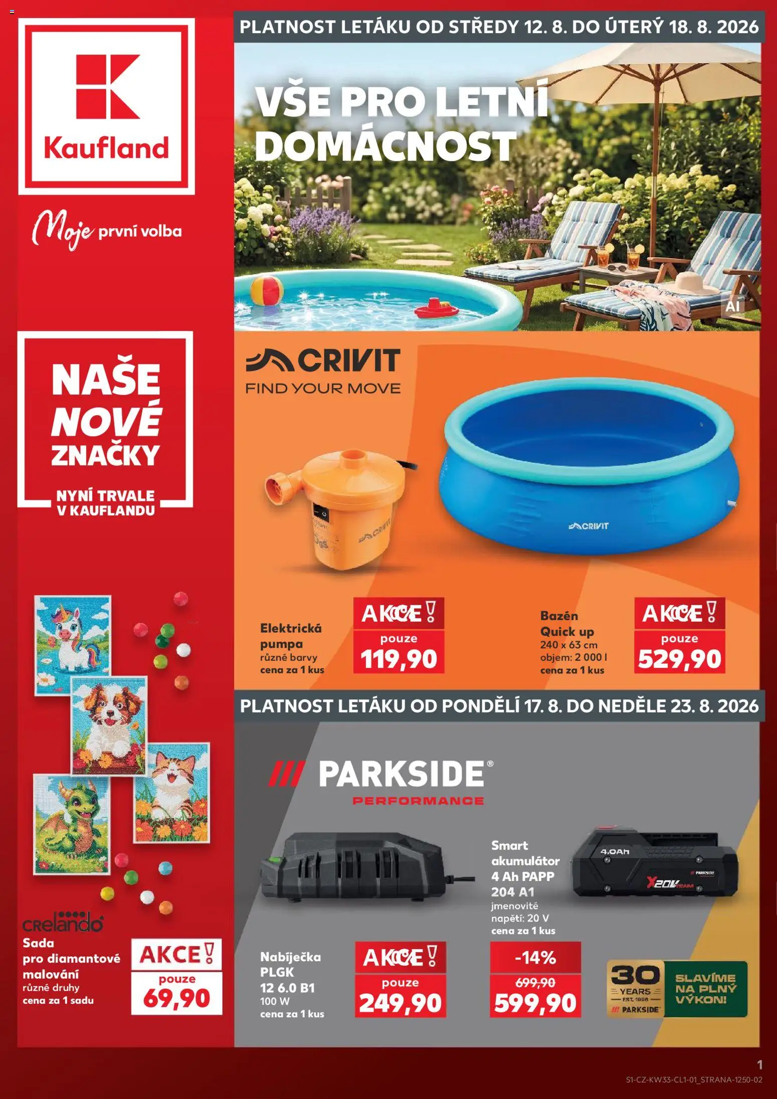 Náhled nabídky: Kaufland Kaufland leták - Ostrava platný od 12.08.2026