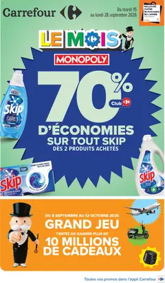 Prévisualisation de Carrefour Market catalogue du magasin Carrefour Market formulaire valide 15/09/2026