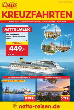 Vorschau von dem Prospekt des Geschäftes Netto Reisen, gültig ab dem 11.06.2026