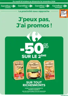 Prévisualisation de Carrefour City catalogue du magasin Carrefour City formulaire valide 20/10/2026