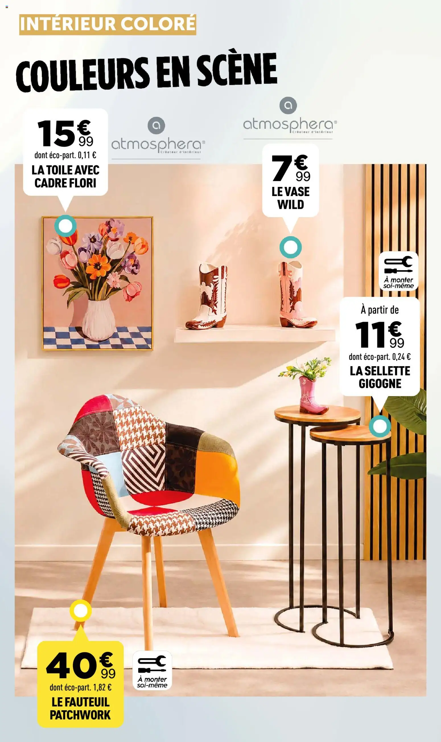 Prévisualisation de Centrakor catalogue Interieur douillet du magasin Centrakor formulaire valide 19/10/2026 - Fauteuil, Cadre, Vase