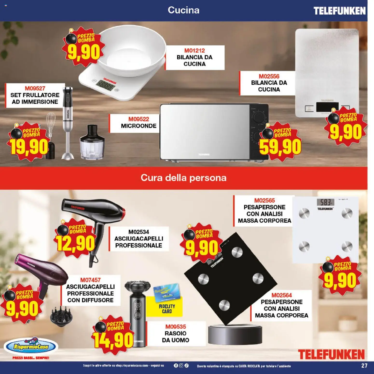 Anteprima dell'opuscolo RisparmioCasa volantino dal negozio RisparmioCasa valido da 24/10/2026
