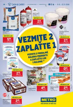 Náhľad Metro letáku platného od 09.09.2026