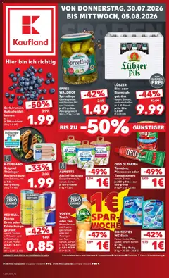 Vorschau von dem Prospekt des Geschäftes Kaufland, gültig ab dem 30.07.2026