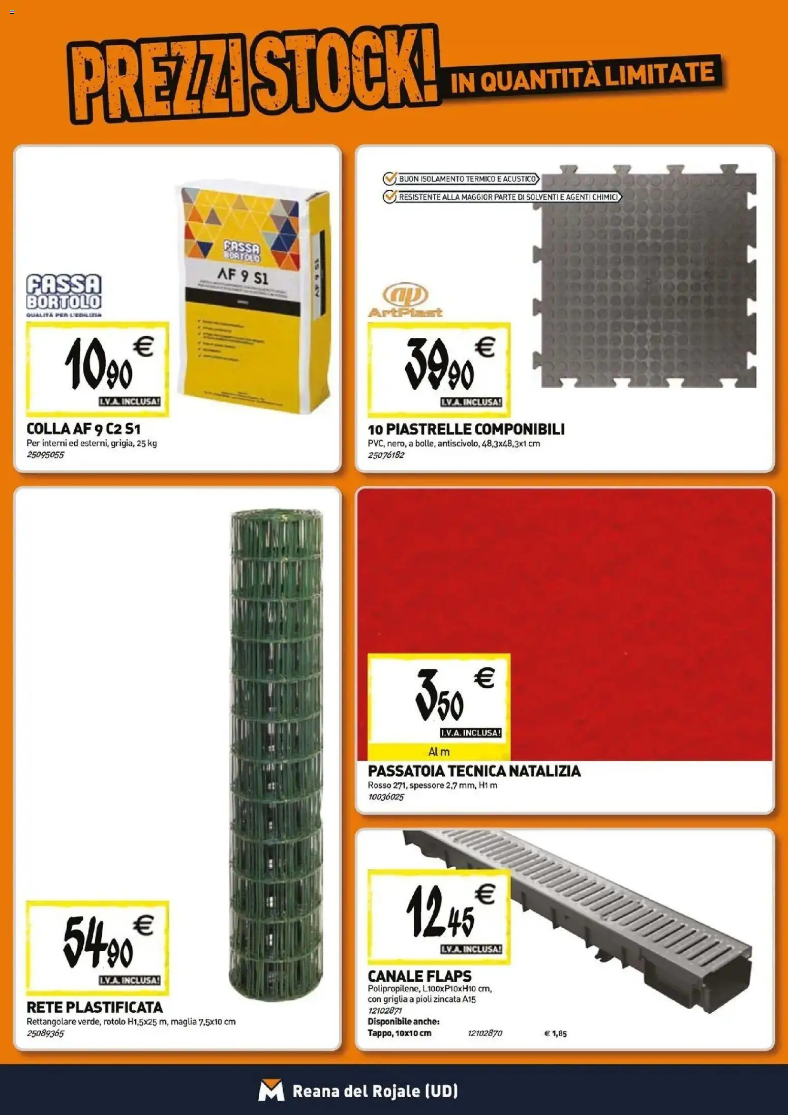 Anteprima dell'opuscolo TECNOMAT catalogo Reana del Rojale dal negozio TECNOMAT valido da 29/10/2026