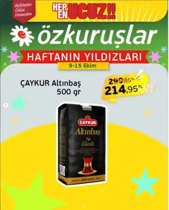 Özkuruşlar Özkuruşlar - Haftanın yıldızları 09.10.2026 - Broşürünün önizlemesi