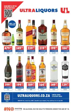 Preview of Ultra Liquors flyer valid from 16/07/2026