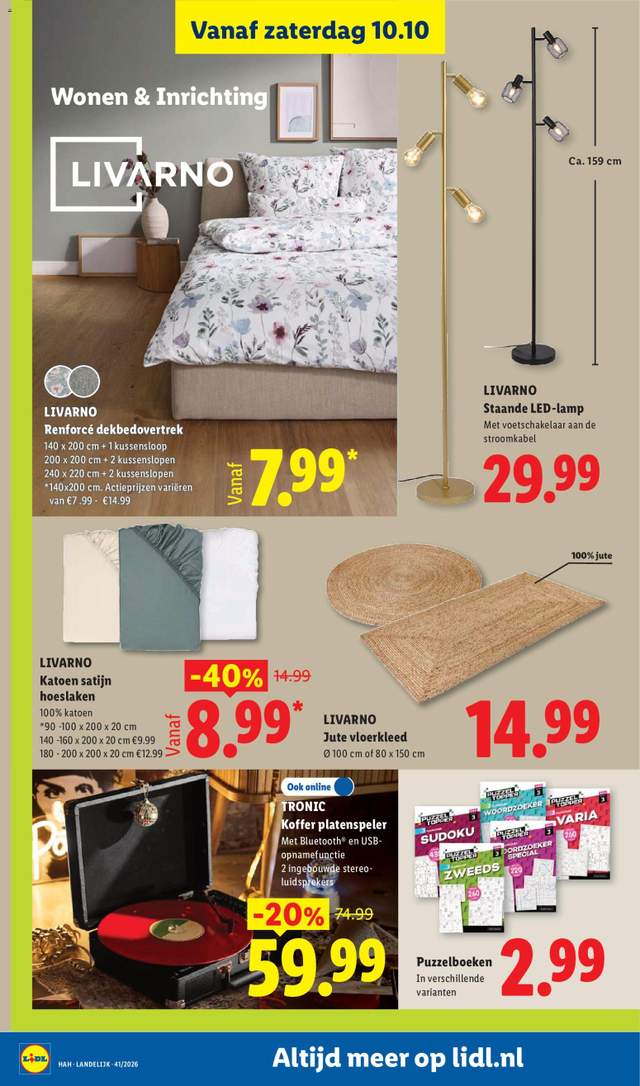Nieuwe Lidl folder vanaf 05-10